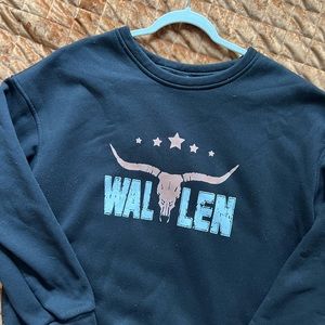 Large crew neck Wallen sweatshirt